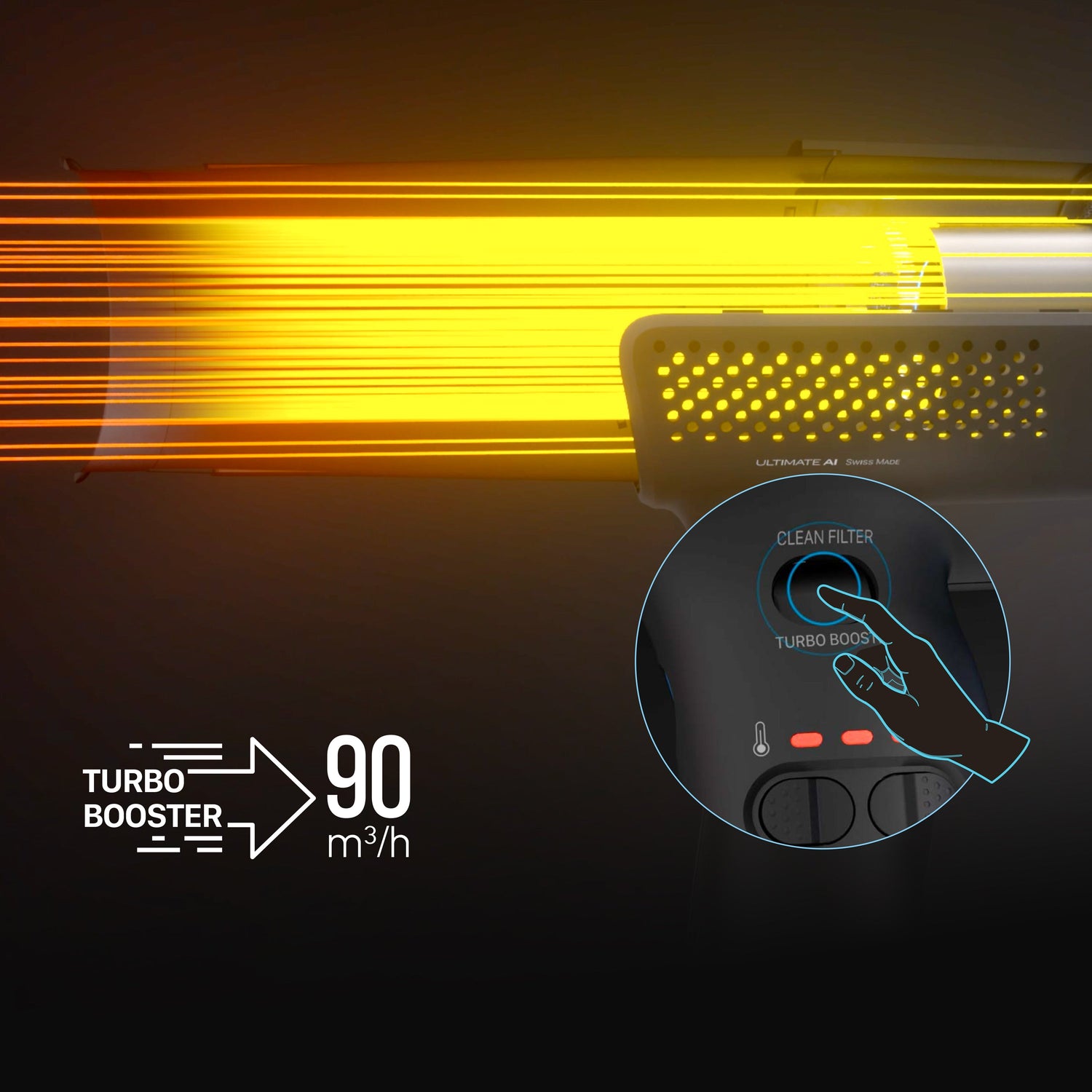 Ultimate AI professional hairdryer